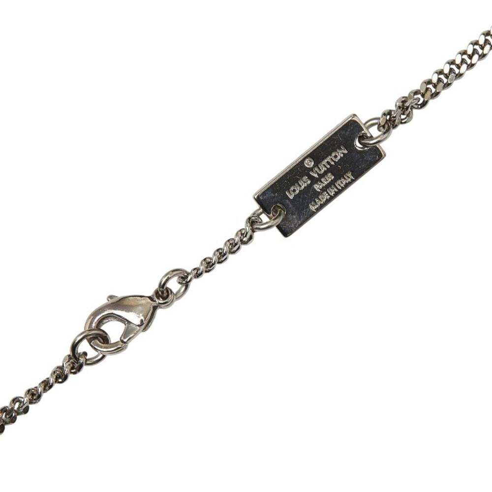 LOUIS VUITTON Silver Necklace - Picture 5 of 7